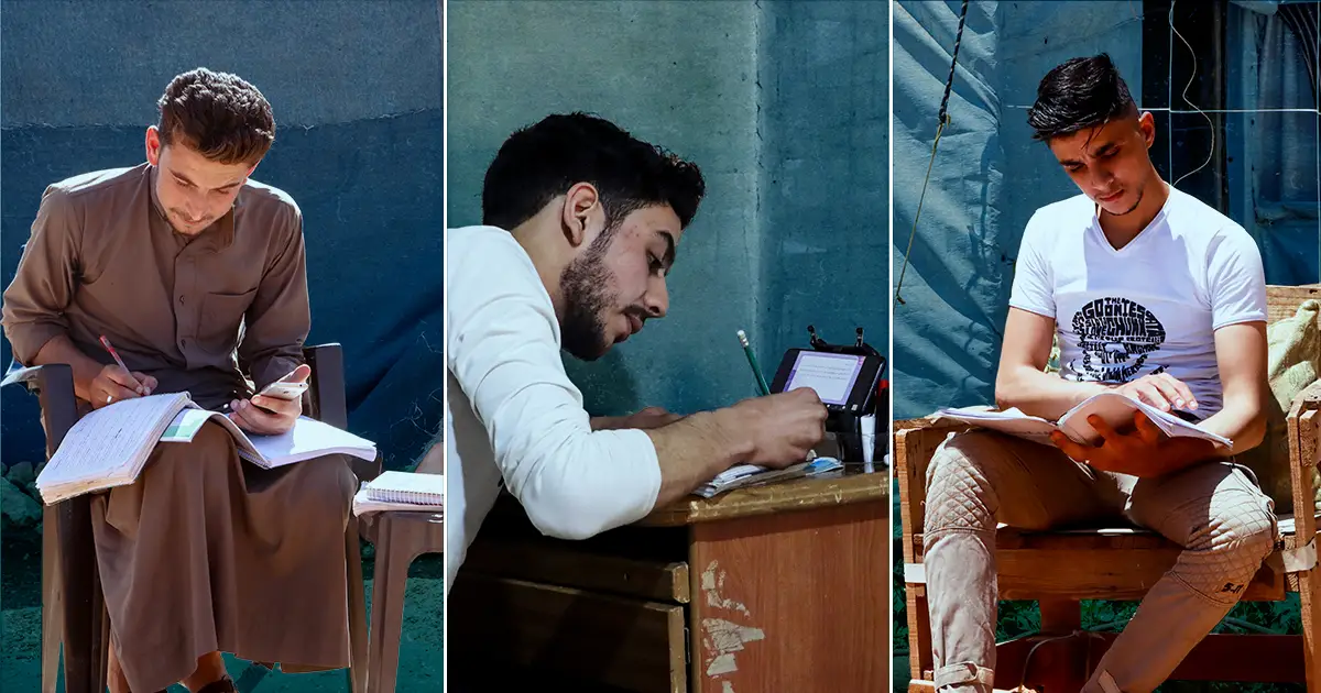 Masarat Students 9 School dropout students surpassing obstacles in search of a forgotten dream through Masarat