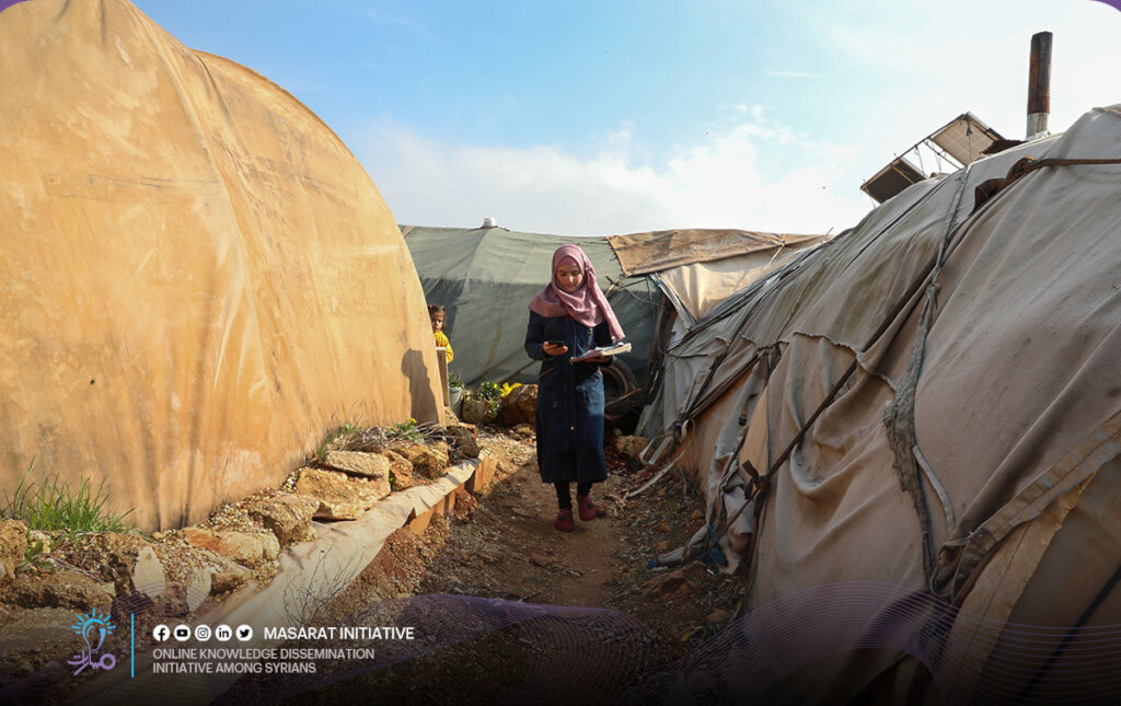 العمل عن بعد فرصة حياة جديدة للنازحين المتضررين 4 العمل عن بعد فرصة تُعيد بناء الحياة حيث يُمكن للشباب في المناطق المتضررة أن يُحقّق دخلاً من أي مكان يتواجد فيه